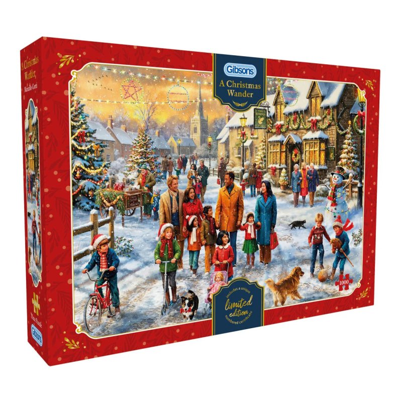 Gibsons A Christmas Wander 1000pc Puzzle