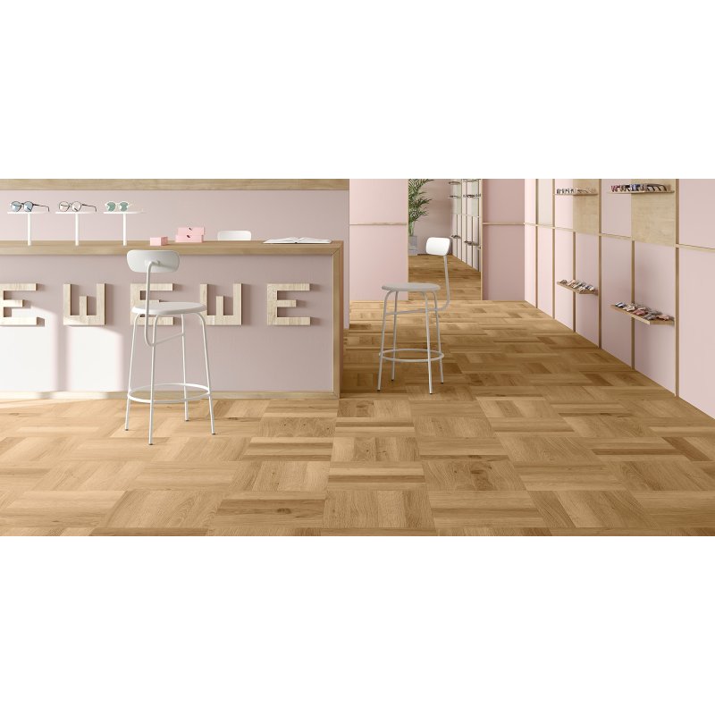 Invictus Invictus Maximus Dryback Parquet Flooring in Highland Oak Parquet Classic