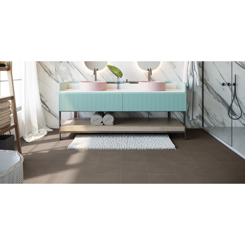 Invictus Invictus Maximus Dryback Flooring in Concrete Crush 99 Charcoal