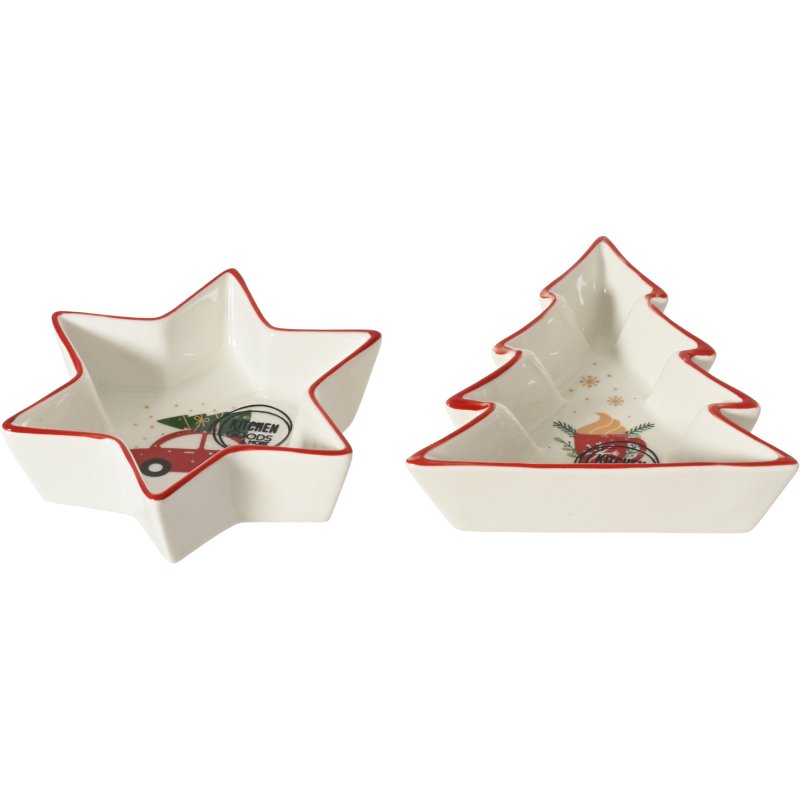 Kaemingk Chrismtas Dip Dish Assorted