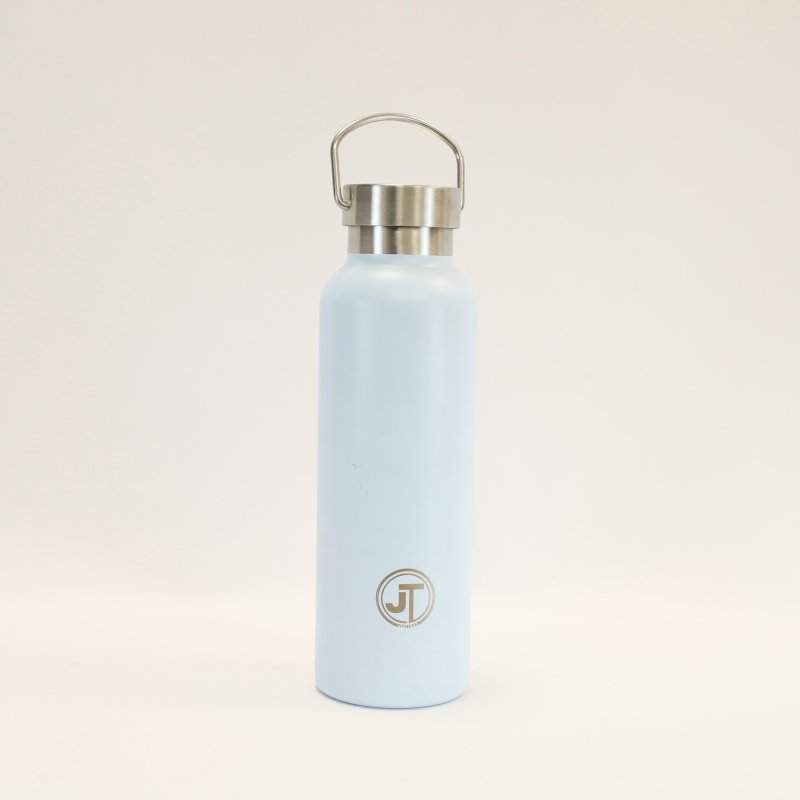 JT Water Bottle Stainless Steel Lid Loop Blue