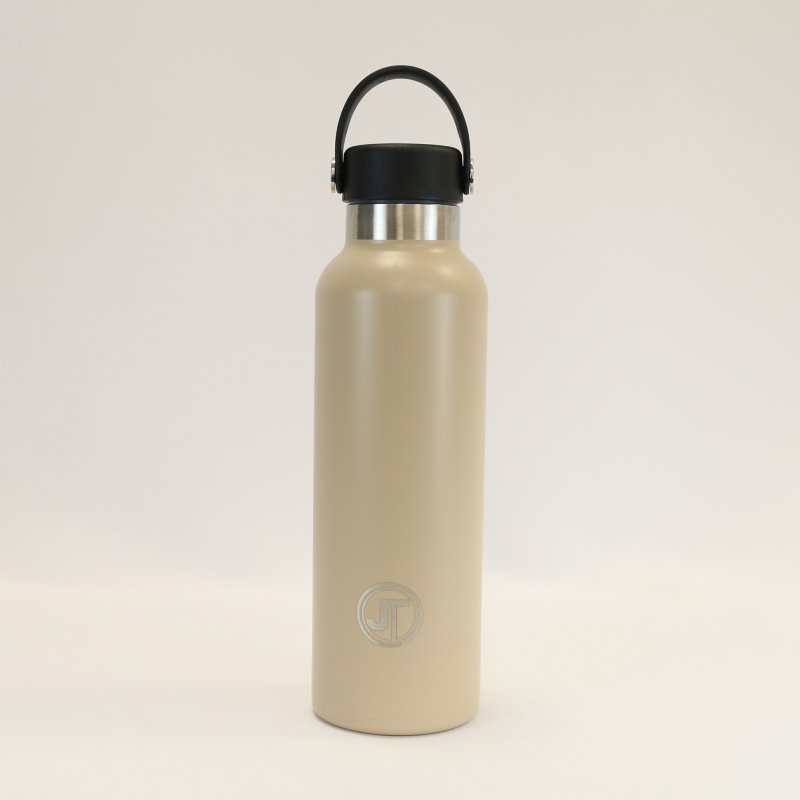 JT Stainless Steel Nude Water Bottle Black Loop Handle