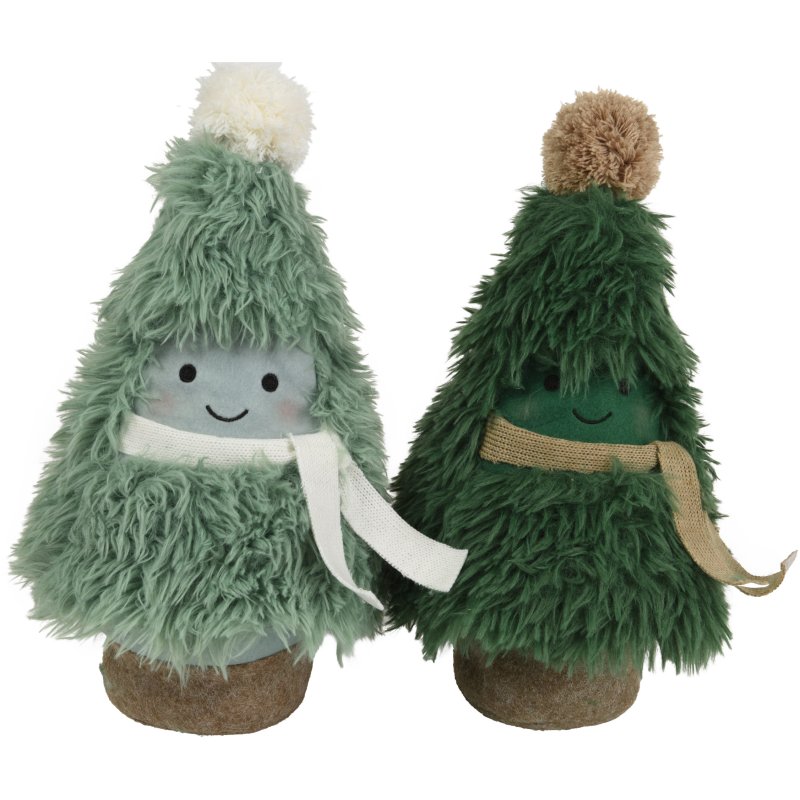 Kaemingk Novelty Green Tree Doorstop Assorted