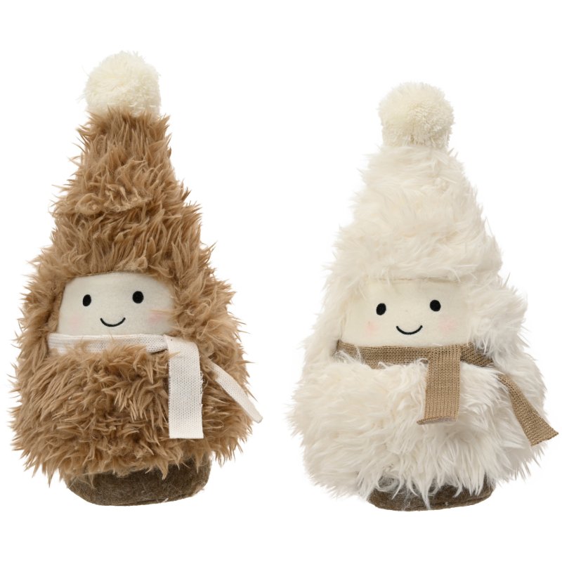 Kaemingk Novelty Neutral Tree Doorstop Assorted