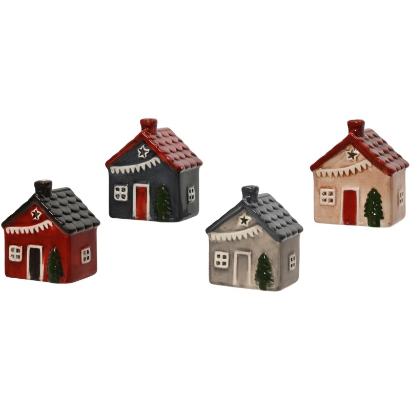 Kaemingk Little House Ornament Assorted