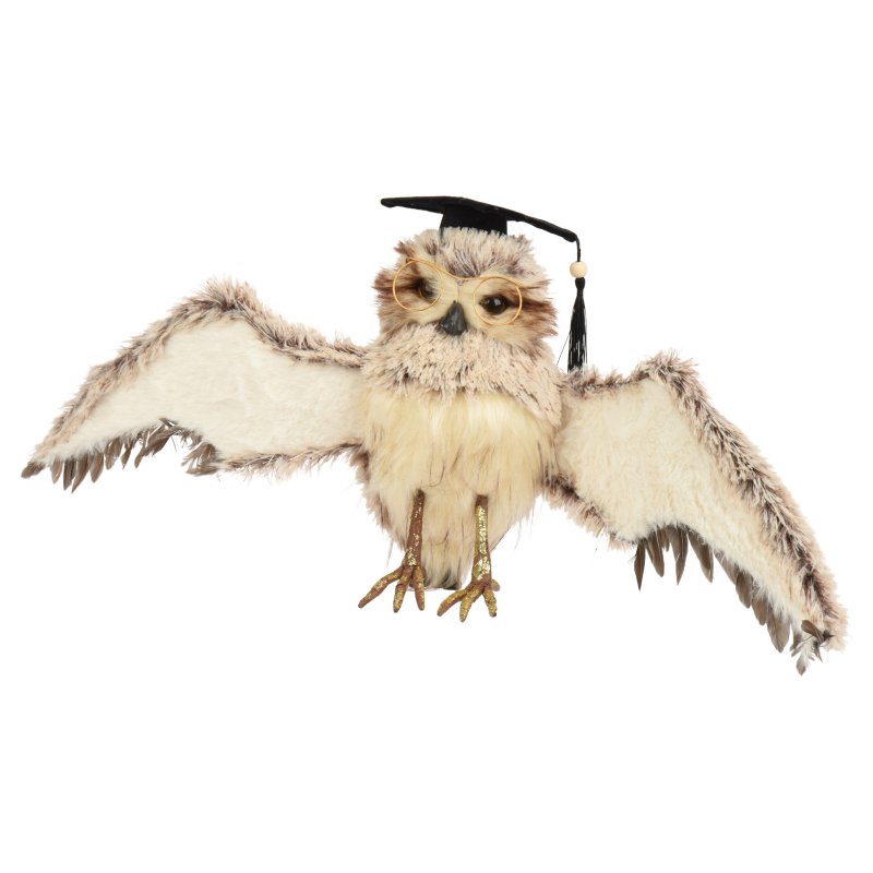 Kaemingk Flying Artificial Graduation Owl