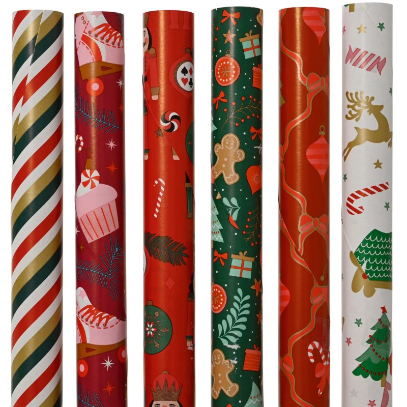 Kaemingk Gift Wrap 2m Assorted