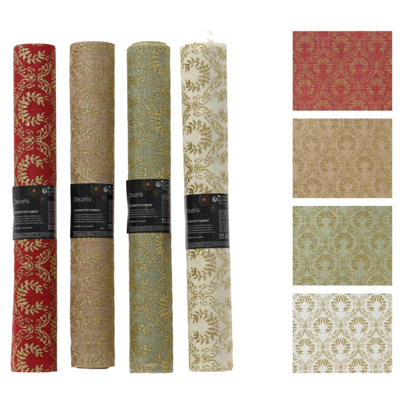 Kaemingk Fabric 2m Roll Assorted