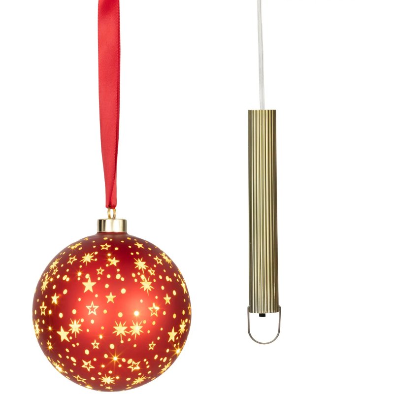Kaemingk LED 14cm Ball Red