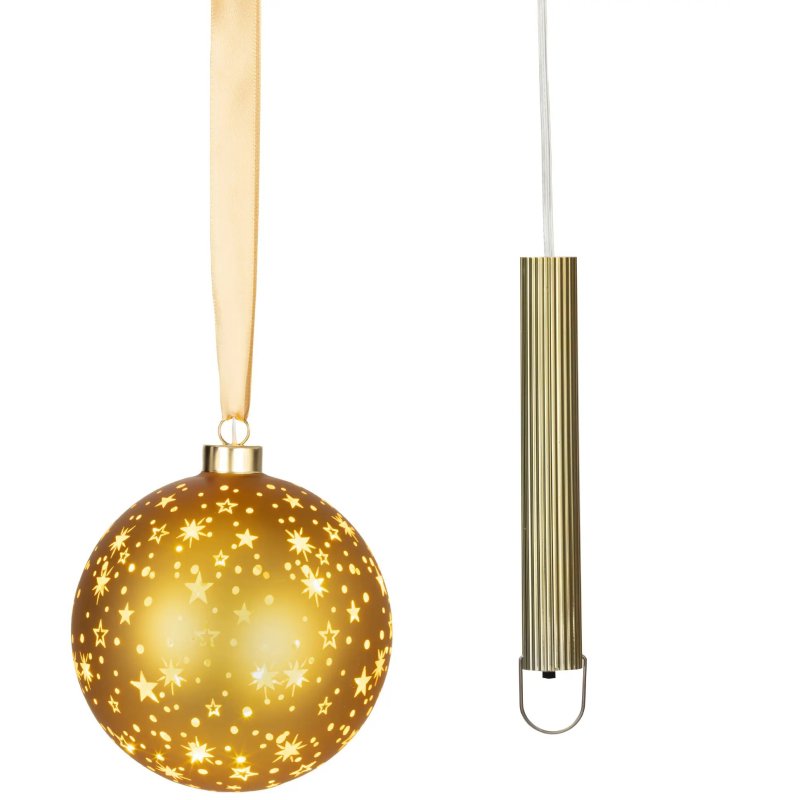 Kaemingk LED 14cm Ball Gold