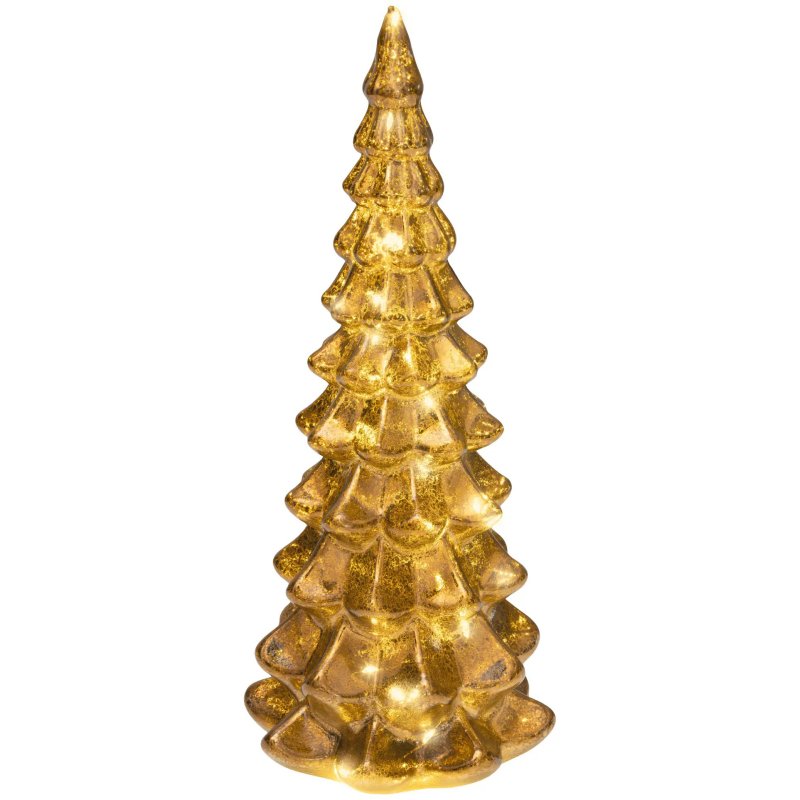 Kaemingk LED 32cm Christmas Tree Gold