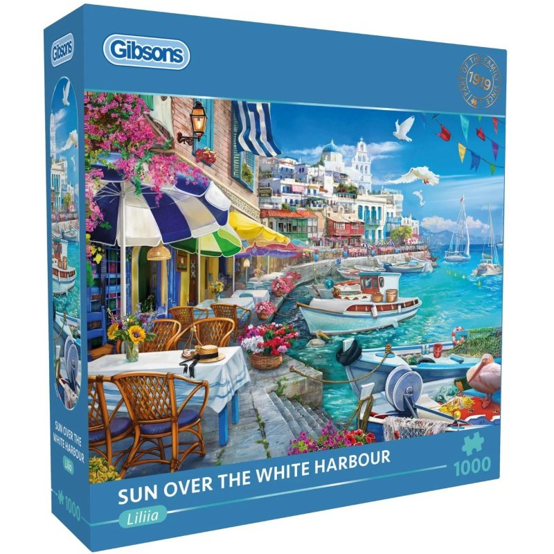 Sun Over The White Harbour 1000pc Puzzle