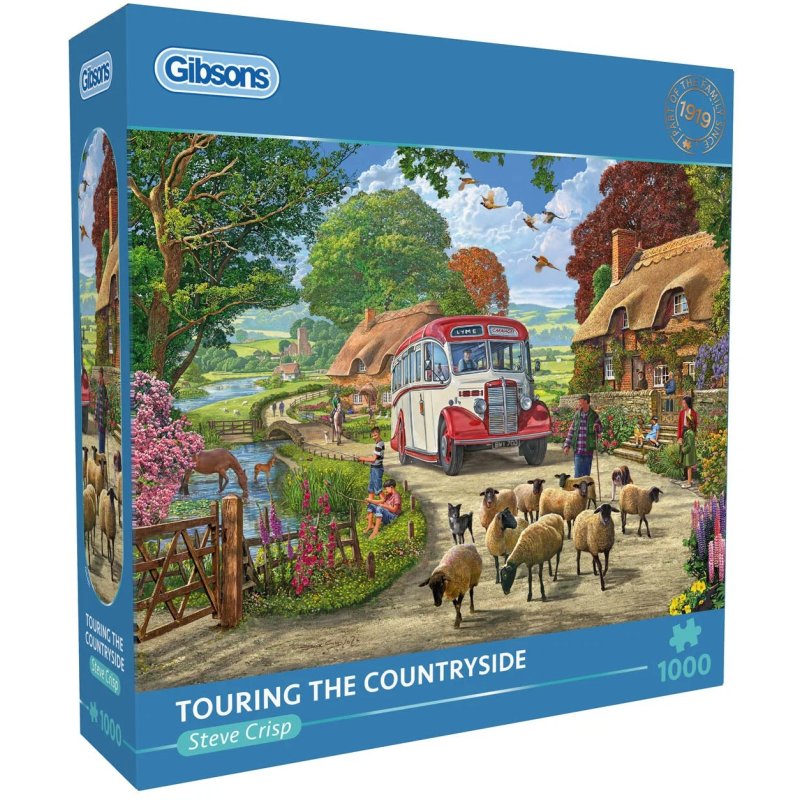 Touring The Countryside 1000pc Puzzle