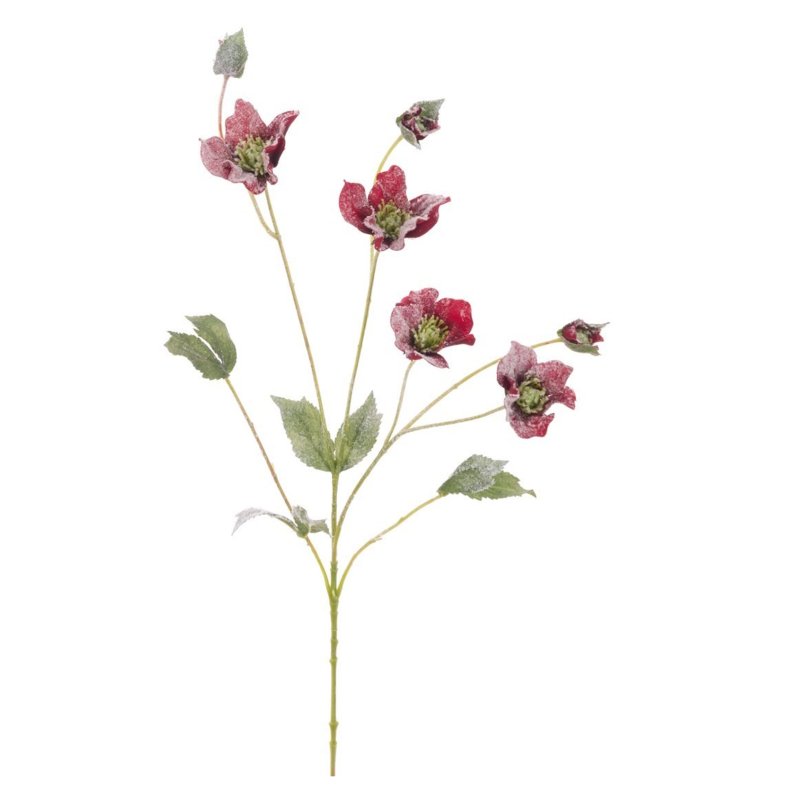Floralsilk Snow Hellebore Spray