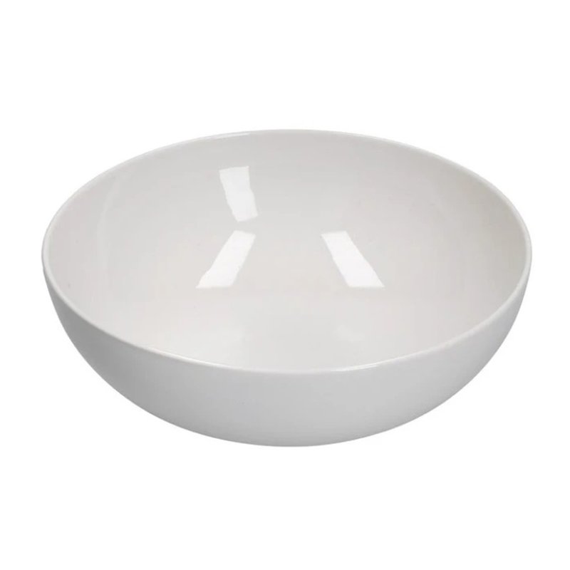 Mikasa Bergen Ice White 16cm Bowl Angled View