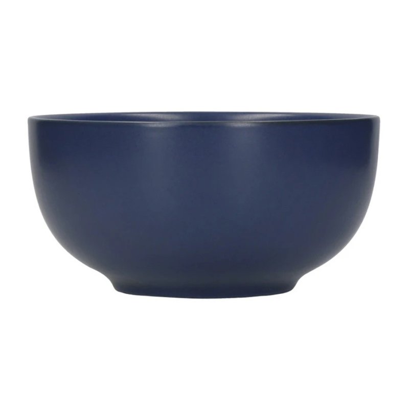 Mikasa Bergen Fjord Blue 14cm Bowl Side View