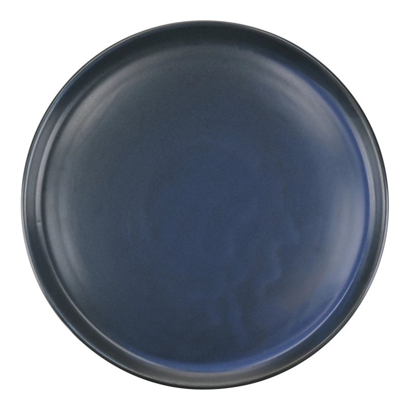 Mikasa Bergen Fjord Blue 27cm Plate Top Down