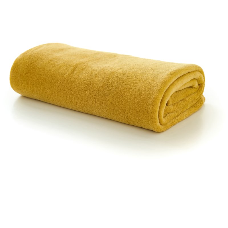 Deyongs Snuggle Touch Extra Large Throw Ochre