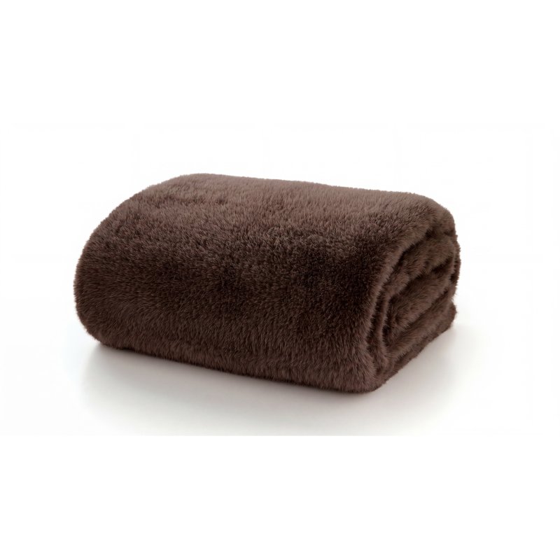 The Lyndon Company Ashford Throw Chocolate