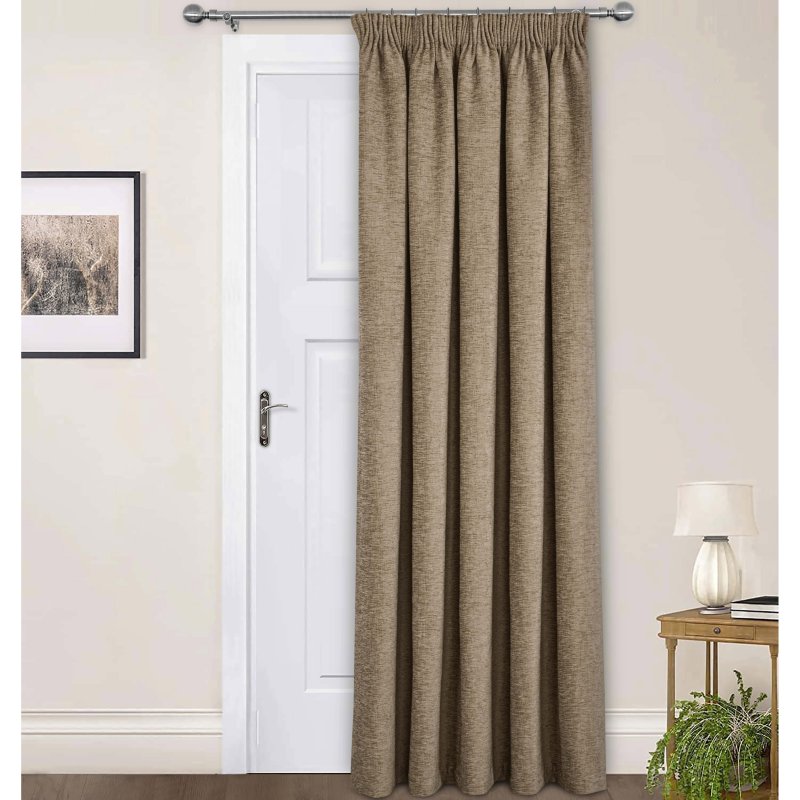 Sundour Washington Thermal Pencil Pleat Earth Door Curtain