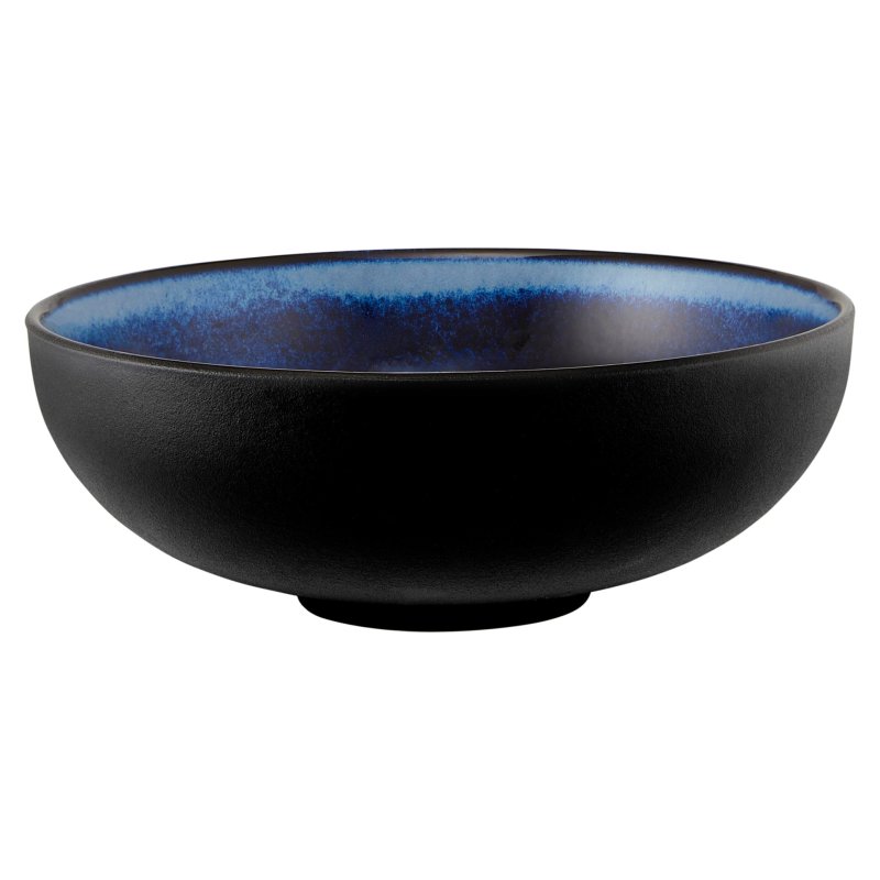 Maxwell Williams Caviar Midnight 15.5cm Coupe Bowl Side View