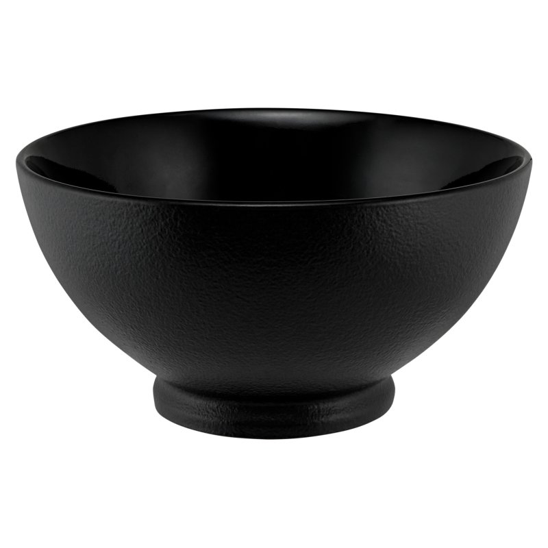 Maxwell Williams Caviar Midnight 17cm Noodle Bowl Side View