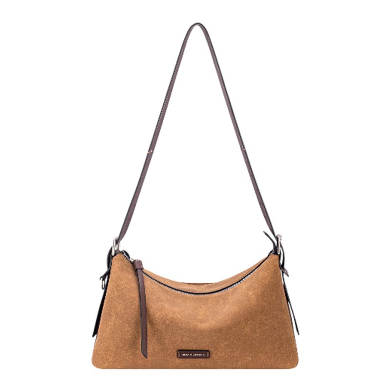 David Jones Slouch Apricot Tan Bag