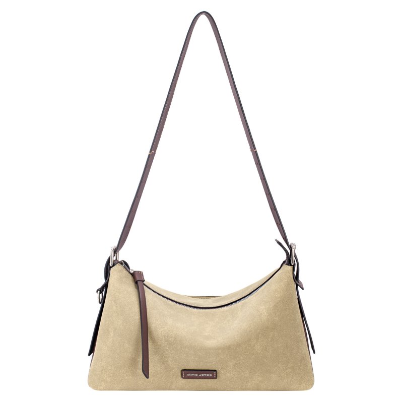 David Jones Slouch Oxford Tan Bag