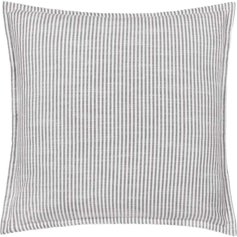 Yard Yard Truro Stripe Polyester Cushion Grey