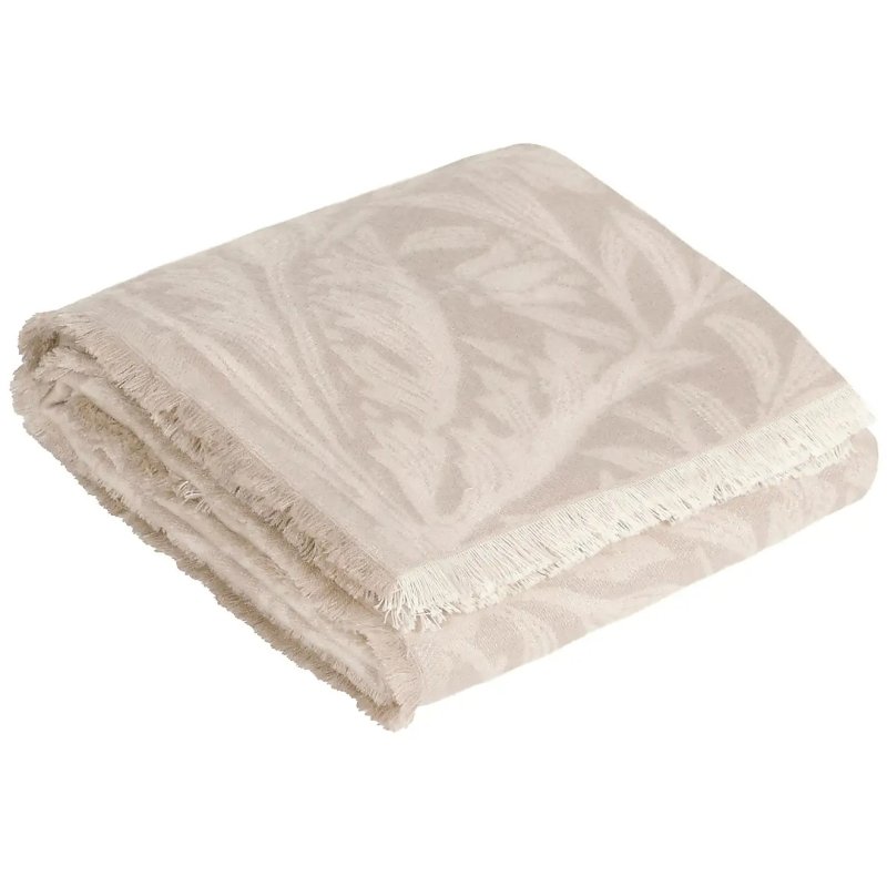 Morris & Co Morris & Co Marigold Throw Stone
