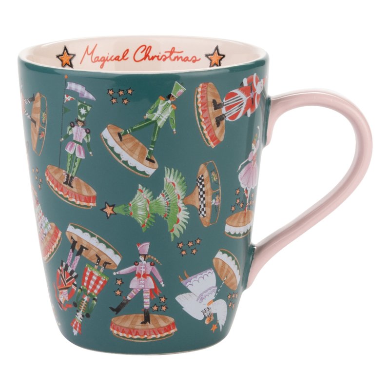 Cath Kidston Nutcracker Teal Stanley Mug