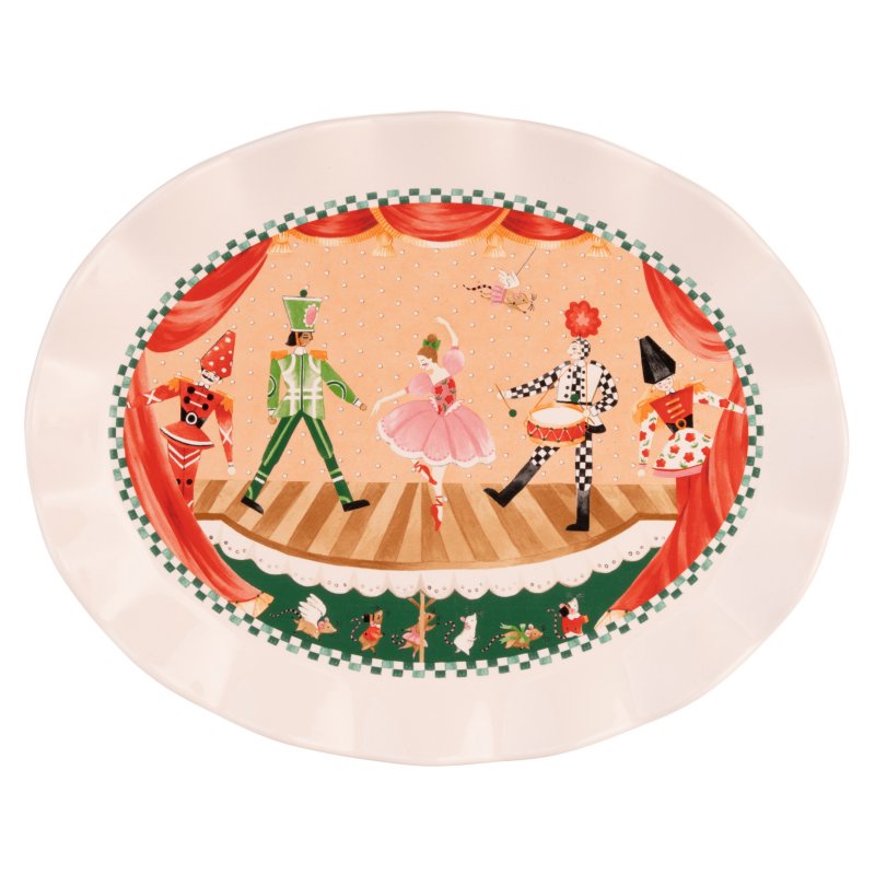 Cath Kidston Nutcracker Oval Platter