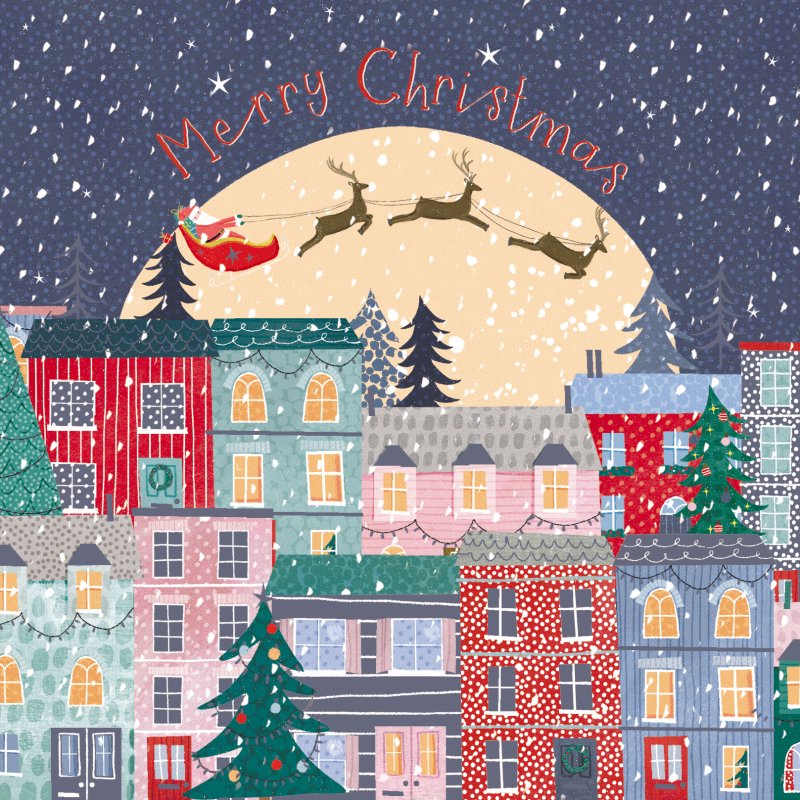 Paper House Paper House Over the Roof Tops Pack of 6 Cards
