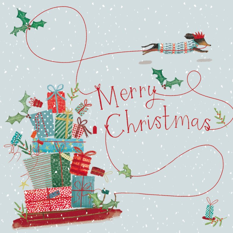 Paper House Paper House Pulling the Sledge Pack of 6 Cards