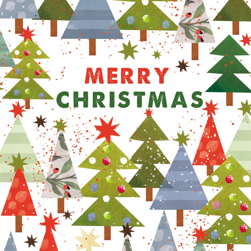 Paper House Paper House Festive Forest Pack of 6 Cards