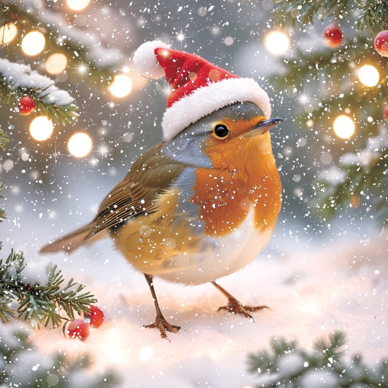 Paper House Paper House Robin Pack of 6 Cards