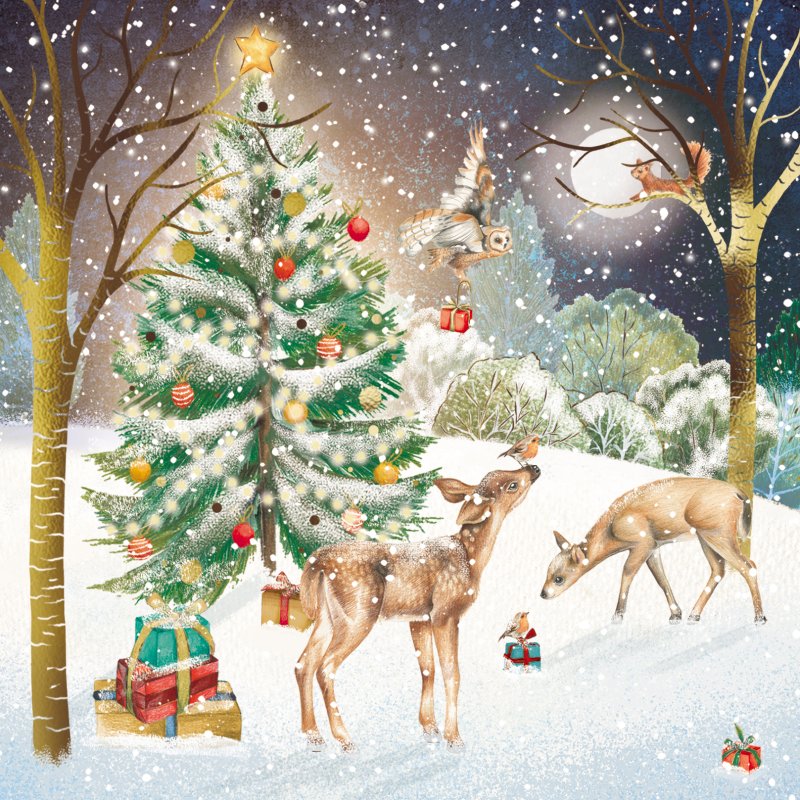 Paper House Paper House Woodland Friends Pack of 6 Cards