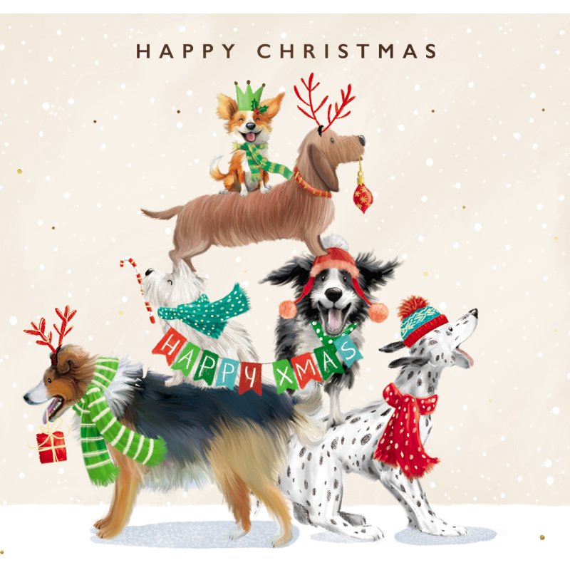 Paper House Paper House Dog Stack Pack of 5 Cards