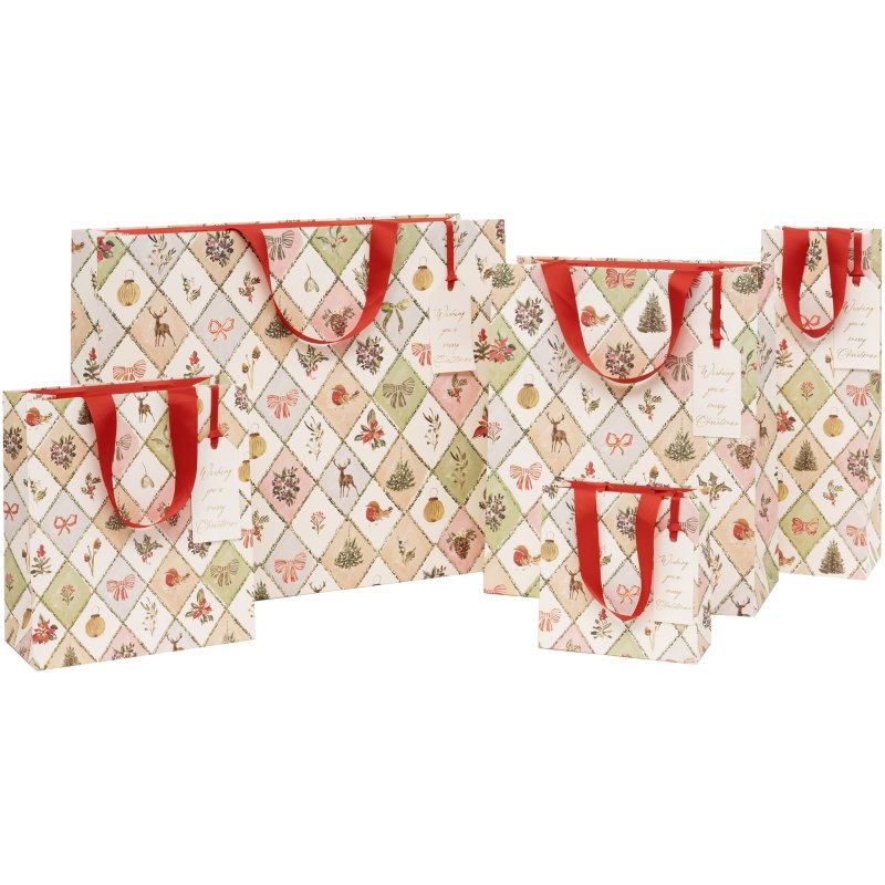 Glick Winter Weave Gift Bag Group