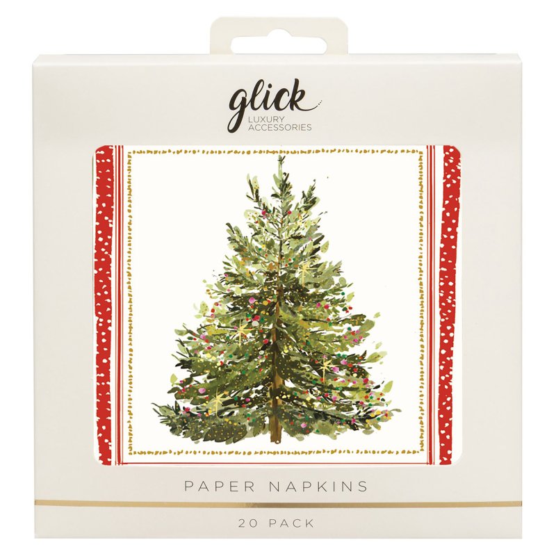 Glick Pine Portrait Paper Napkins 20pk Packaging