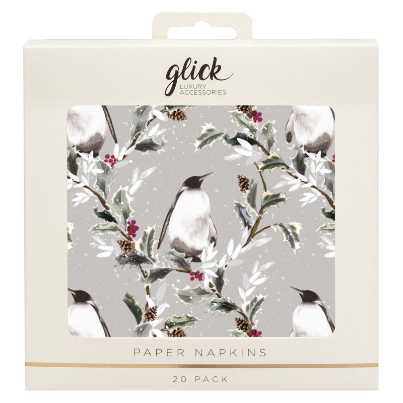 Glick Crowned Emperor Paper Napkins 20pk in packaging