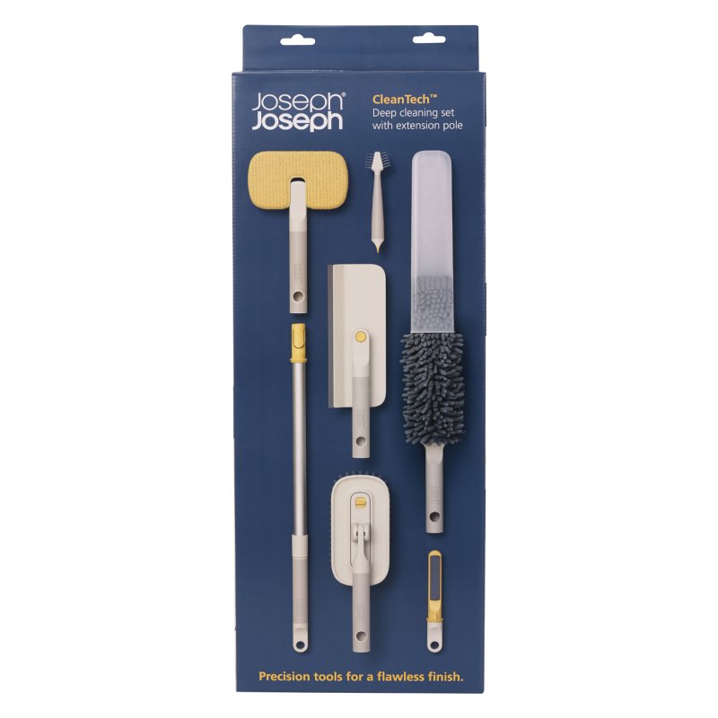 Joseph Joseph Cleantech 6-Piece Cleaning Tool Set in packaging