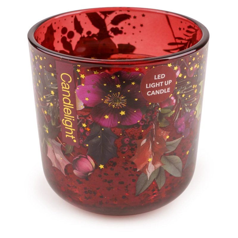 Candlelight River Blossom LED Candle front