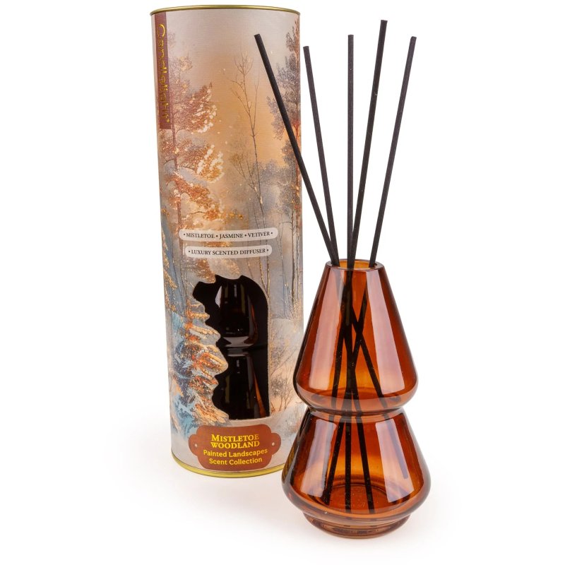Candlelight Mistletoe Woodland 150ml Reed Diffuser with box