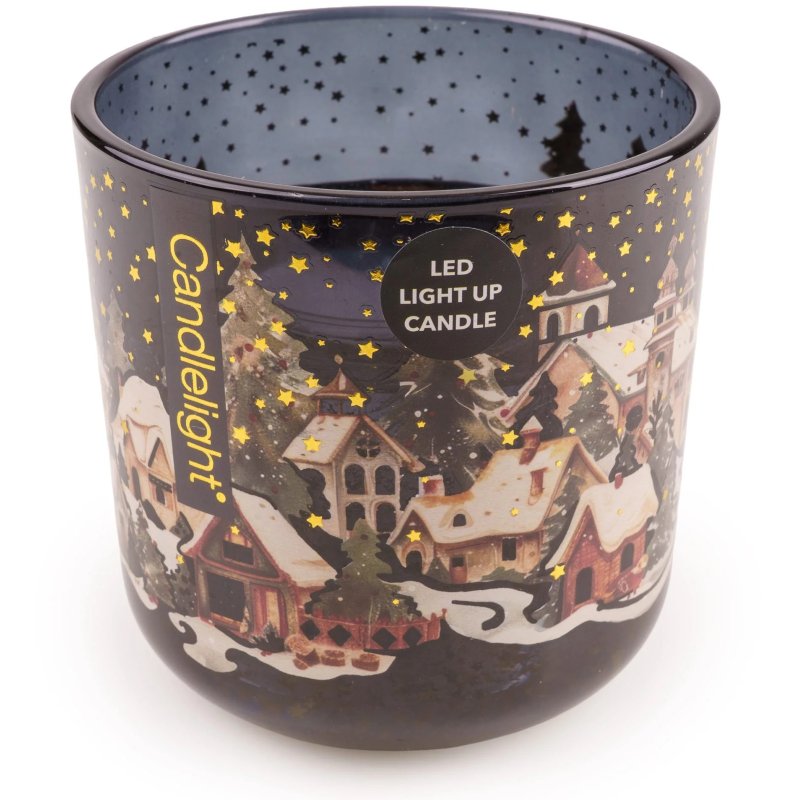 Candlelight Night Sky LED Candle front