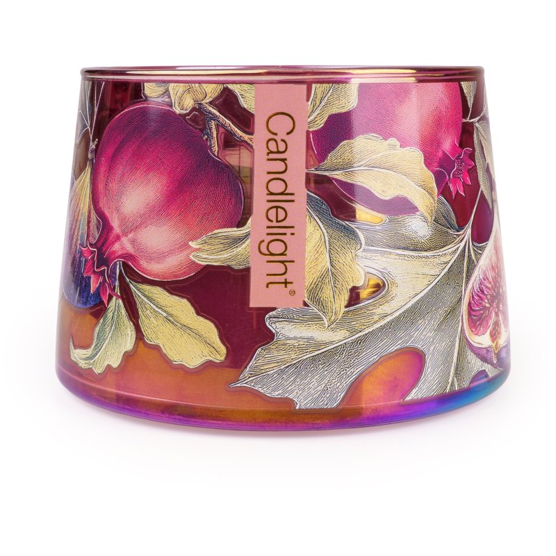 Candlelight Fig & Pomegranate Candle With Lustre Finish