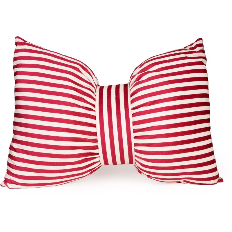 Candlelight Bow Cushion