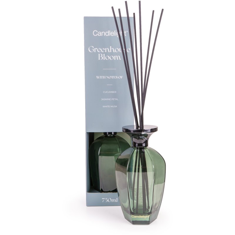 Candlelight Hexagonal 750Ml Greenhouse Bloom Reed Diffuser