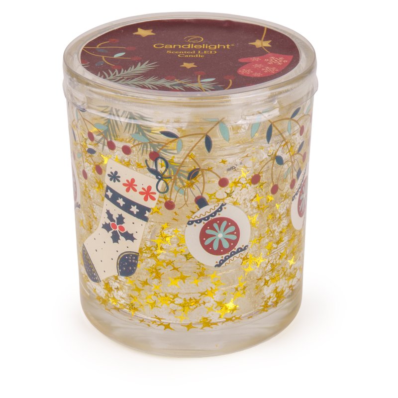 Candlelight LED Mulled Wine Candle