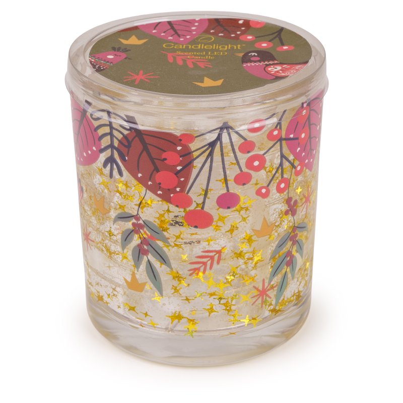 Candlelight LED Modern Scent Candle